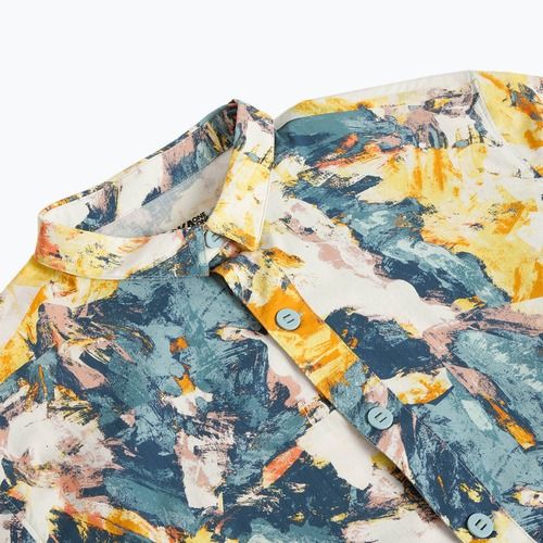 HOKA SkyRun Polo, maglia da corsa con stampa solare