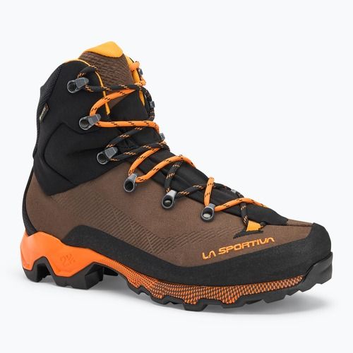 Scarpe da trekking da uomo La Sportiva Aequilibrium Trek GTX chocolate/papaya