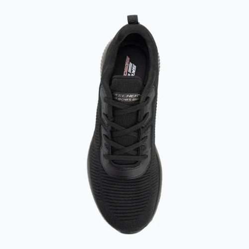 Scarpe SKECHERS Bobs Sport Squad Tough Talk donna nero