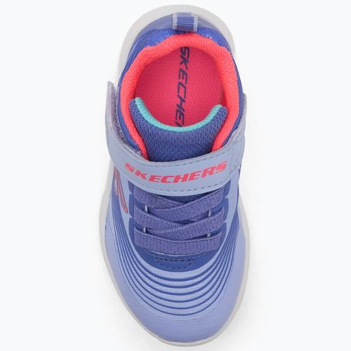 SKECHERS Microspec Advance lavanda/rosa scarpe per bambini
