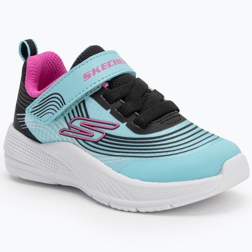 SKECHERS Microspec Advance aqua/viola scarpe per bambini