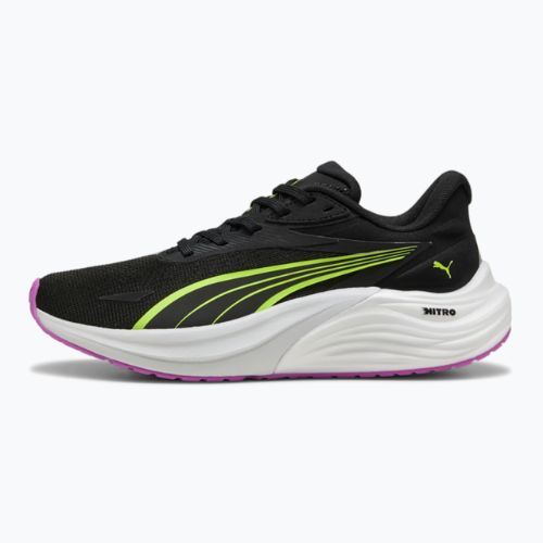 Scarpe da corsa donna PUMA Electrify Nitro 4 puma nero/giallo allarme