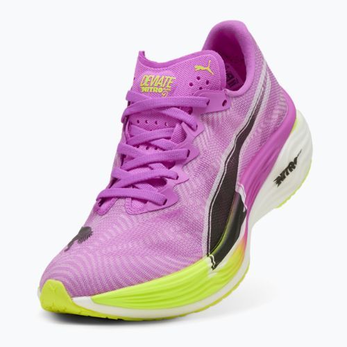 Scarpe da corsa da donna PUMA Deviate Nitro Elite 3 allerta magenta/giallo puro