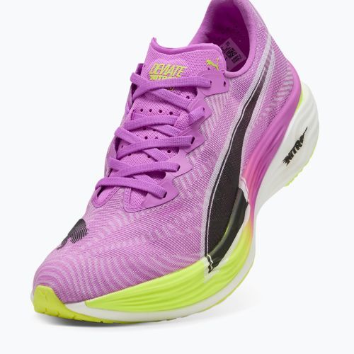 Scarpe da corsa da uomo PUMA Deviate Nitro Elite 3 allerta magenta/giallo puro