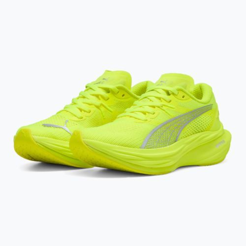 Scarpe da corsa da donna PUMA Deviate Nitro 3 allerta giallo/puma argento