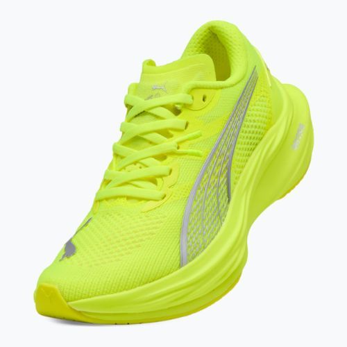 Scarpe da corsa da donna PUMA Deviate Nitro 3 allerta giallo/puma argento