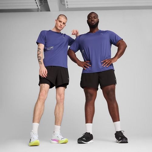 Puma Uomo Run Ultrawave 2IN1 5" pantaloncini da corsa puma nero