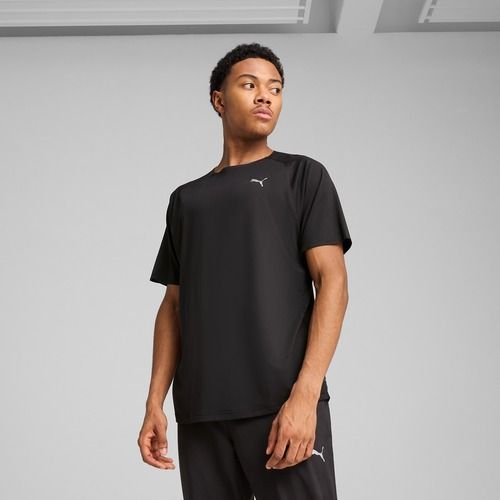 Maglietta da corsa da uomo PUMA Run Cloudspun Tee puma nero