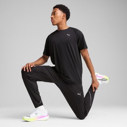 Maglietta da corsa da uomo PUMA Run Cloudspun Tee puma nero