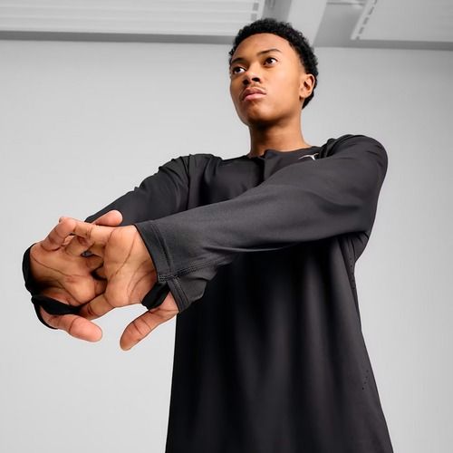 Maniche lunghe da uomo PUMA Run Cloudpun puma nero