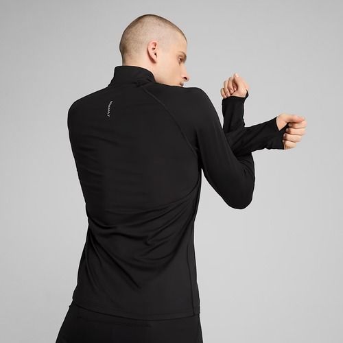Felpa da corsa PUMA Run Velocity Cloudspun 1/4 Zip Uomo puma nero