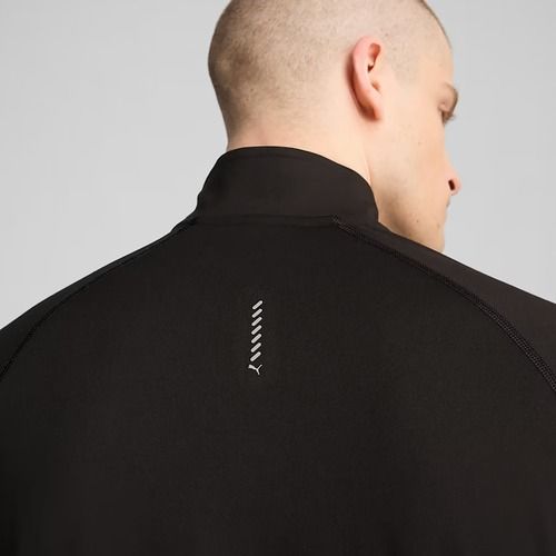 Felpa da corsa PUMA Run Velocity Cloudspun 1/4 Zip Uomo puma nero
