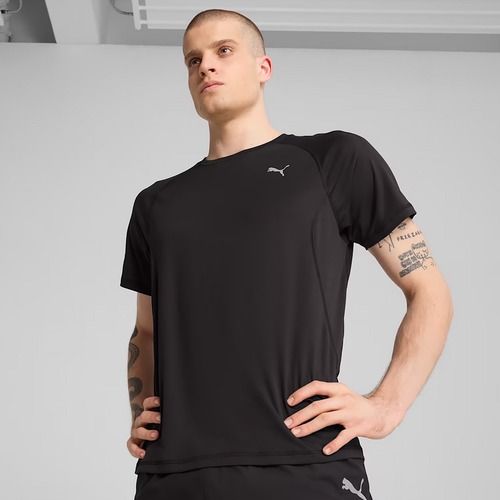 Maglietta da corsa da uomo PUMA Run Velocity Tee Poly puma nero