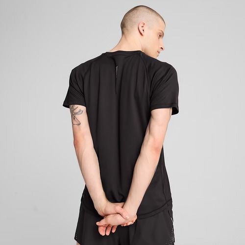 Maglietta da corsa da uomo PUMA Run Velocity Tee Poly puma nero