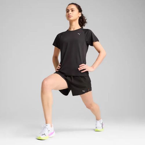 Maglietta da corsa da donna PUMA Run Velocity Tee Poly puma nero