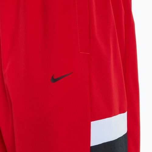 Pantaloni da uomo Nike Icon Woven rosso università / nero / bianco / nero