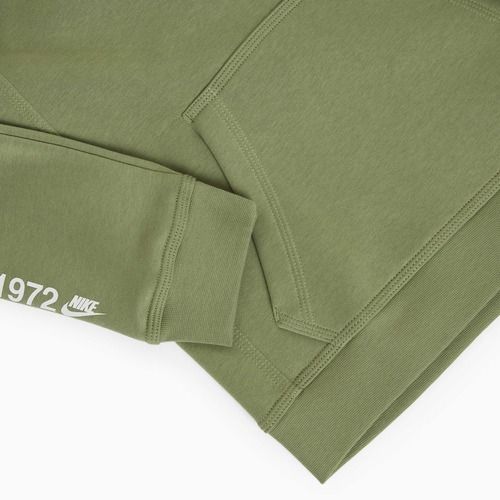 Felpa Nike Sportswear Standard Issue verde petrolio da bambino