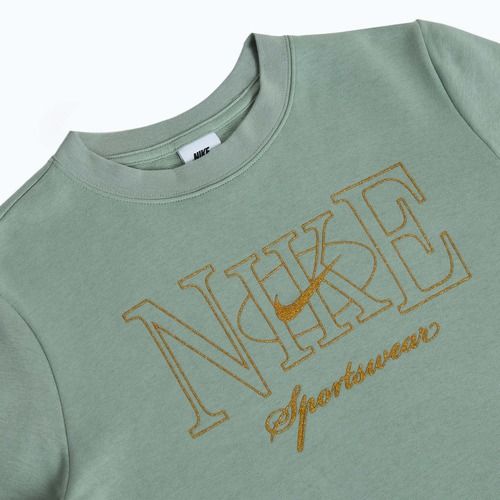 Felpa Nike Sportswear Club Fleece jade horizon da donna