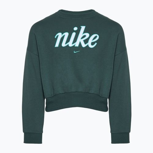 Felpa da bambino Nike Sportswear Club Fleece verde vintage / verde gelo