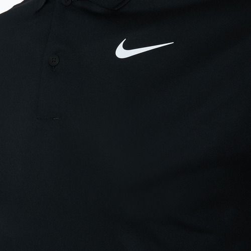 Maglietta da tennis Nike Court Dri-Fit Uomo nero/bianco