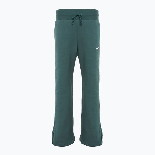 Pantaloni Nike Sportswear Phoenix Fleece da donna verde vintage / vela