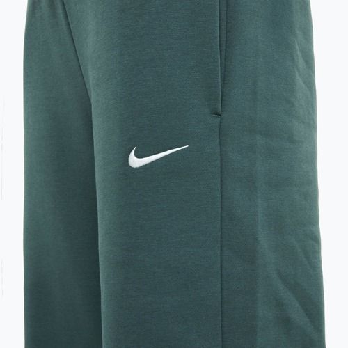 Pantaloni Nike Sportswear Phoenix Fleece da donna verde vintage / vela