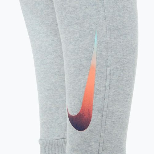 Pantaloni Nike CR7 Club Fleece da bambino grigio fumo chiaro / erica / oro metallico