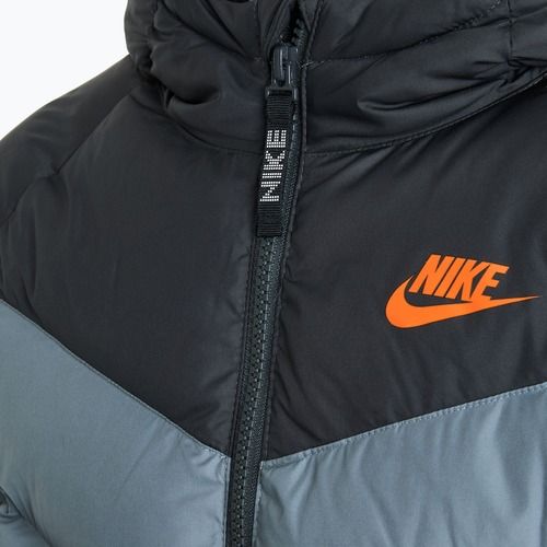 Giacca Nike Sportswear Bambino Grande Sintetico antracite/grigio freddo/arancio di sicurezza
