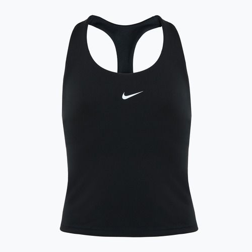 Canotta da allenamento Nike Dri-Fit Swoosh Big Kids nero/bianco