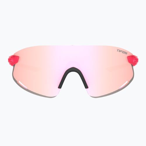 Occhiali da sole Tifosi Vogel XC crystal rosa/rosa a specchio
