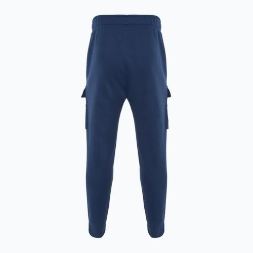 Pantaloni Nike Air Fleece Cargo da uomo, blu notte/volt