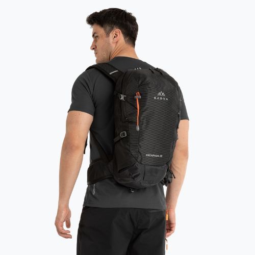 Zaino da trekking KADVA Escapada 20 l nero