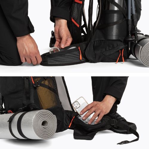 KADVA Zaino da trekking Sendero 35 l nero