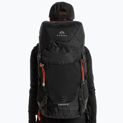 Zaino da trekking KADVA Sendero 35 l nero