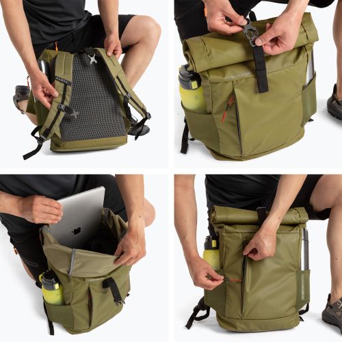 Zaino urbano KADVA Companion 20 l khaki