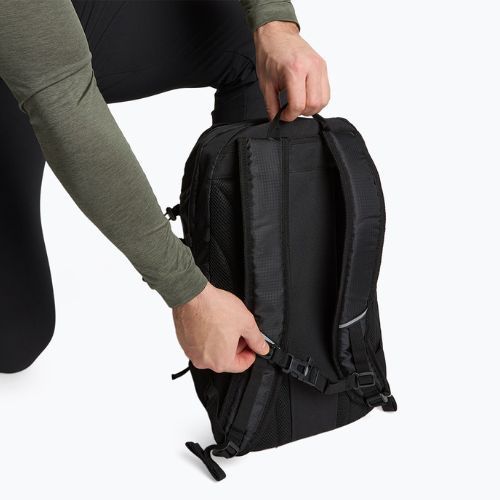 Zaino da trekking KADVA con tasca per laptop 25 l nero