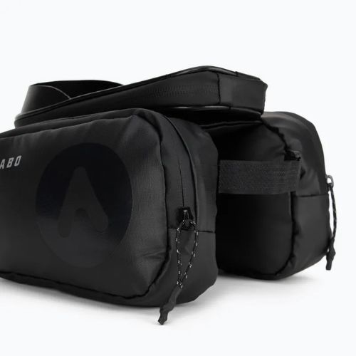 ATTABO NaviPack borsa da telaio per bicicletta nera