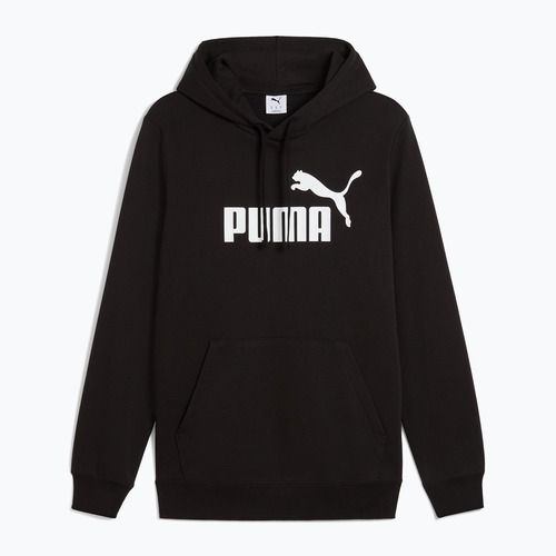 Felpa con cappuccio PUMA ESS No. 1 Logo Uomo TR puma nero