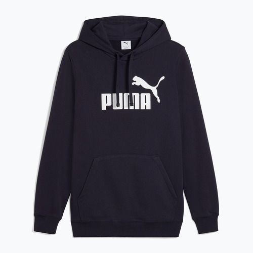 Felpa con cappuccio PUMA ESS No. 1 Logo Uomo TR new navy
