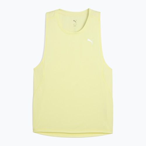 Maglia da corsa PUMA Velocity Tank Poly gold moon da uomo
