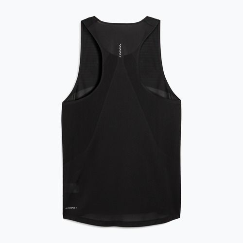 Maglietta da corsa da uomo PUMA Raceday Ultraspun Singlet puma nero