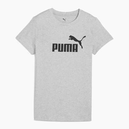 Maglietta PUMA ESS No. 1 Logo Donna Grigio chiaro Heather