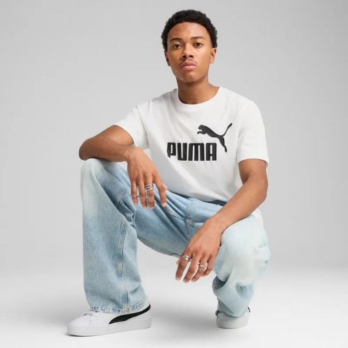 Uomo PUMA ESS No. 1 Logo Tee puma bianco