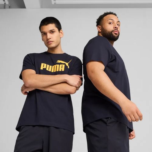 PUMA ESS No. 1 Logo Tee Uomo Nuovo navy
