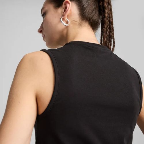 Donna PUMA ESS No. 1 Logo Slim Tank puma nero