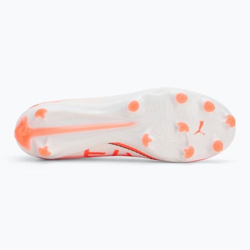 Scarpe da calcio da uomo PUMA Ultra 5 Pro FG/AG puma bianco/puma nero/rosso brillante