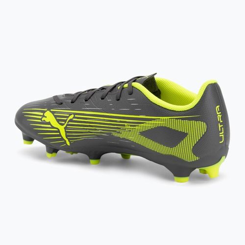 PUMA Ultra 5 Play FG/AG opaco argento invecchiato/allarme giallo/puma argento invecchiato scarpe da calcio