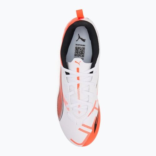 PUMA Ultra 5 Play FG/AG Jr scarpe da calcio puma bianco/puma nero/rosso brillante