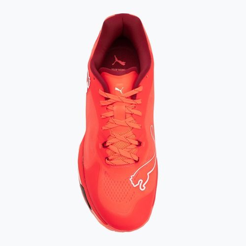 Scarpe da pallamano PUMA Vantage Nitro rosso vivo / puma bianco / dark crimson / puma nero