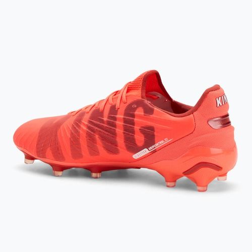 PUMA King Ultimate FG/AG scarpe da calcio da uomo rosso incandescente/puma bianco/rosso fuoco